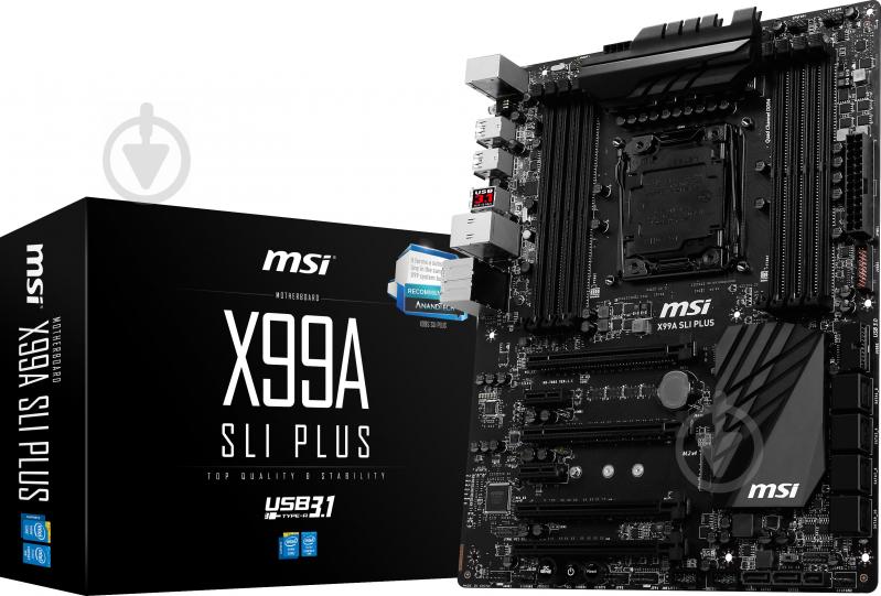 Материнская плата MSI X99A SLI PLUS (Socket 2011-3, Intel X99, ATX) - фото 6