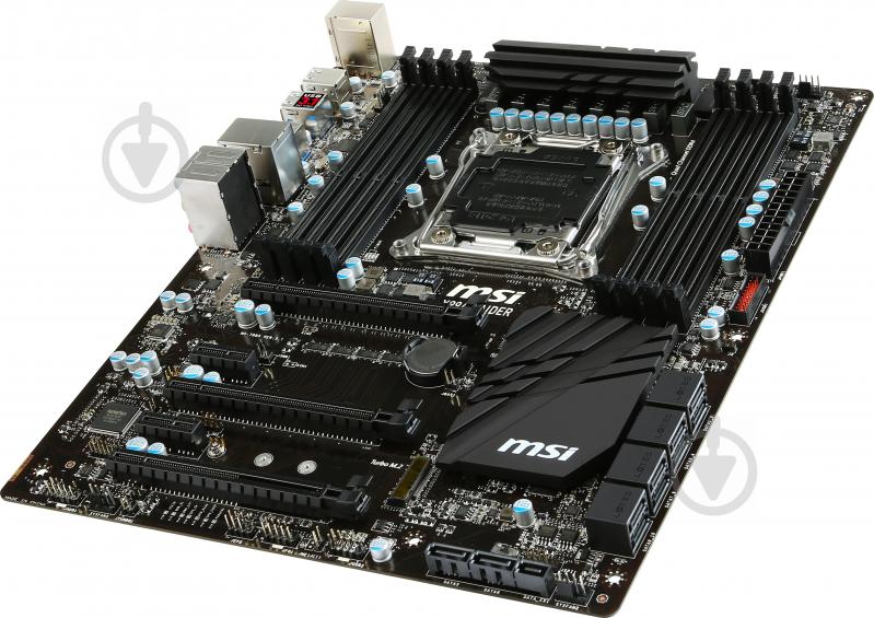 Материнська плата MSI X99A RAIDER (Socket 2011-3, Intel X99, ATX) - фото 4