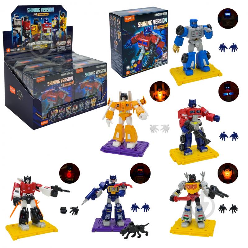 Фигурка-конструктор Blokees Transformers 6 видов 71122 - фото 1 Фигурка-конструктор Blokees Transformers 6 видов 71122 - фото 1