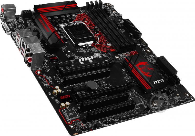 Материнська плата MSI  B150 GAMING M3 - фото 2