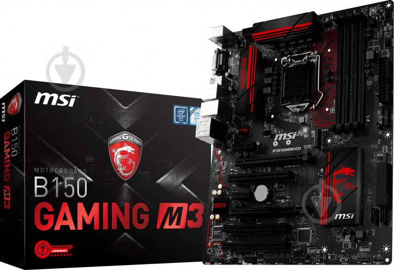 Материнська плата MSI  B150 GAMING M3 - фото 6