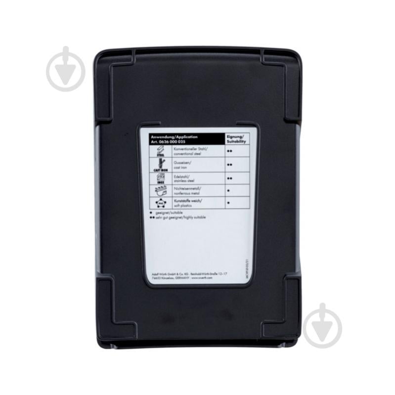 Набор сверл WURTH HSS (1-13 мм) х 0,5 25 шт. 0626000025 - фото 4 Набор сверл WURTH HSS (1-13 мм) х 0,5 25 шт. 0626000025 - фото 4