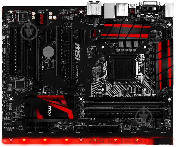 Материнська плата MSI B150A GAMING PRO (Socket 1151, Intel B150, ATX) - фото 2