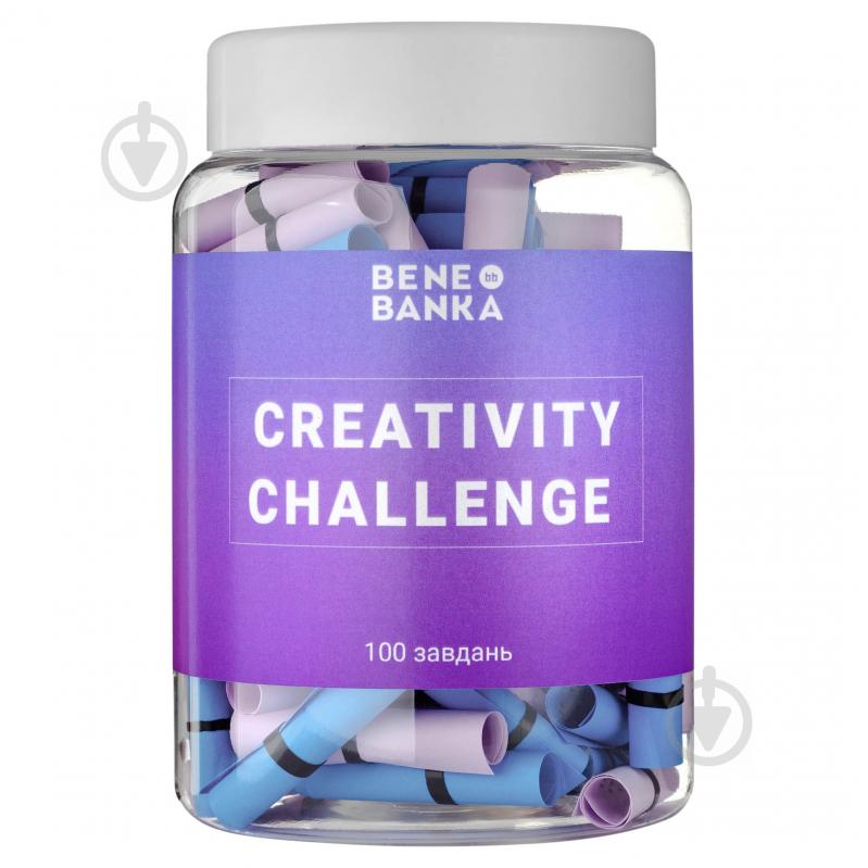 Баночка з записками Bene Banka Creativity Challenge (укр.) BB10UA - фото 1