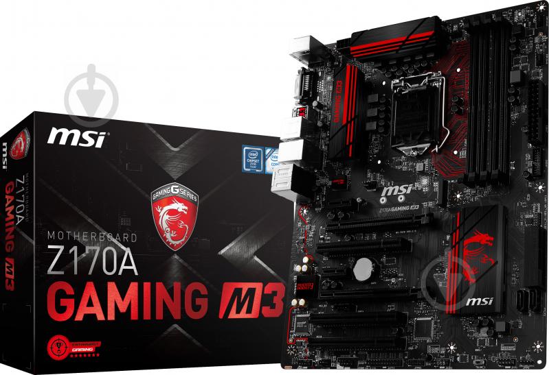 Материнская плата MSI Z170A GAMING M3 (Socket 1151, Intel Z170, ATX) - фото 6