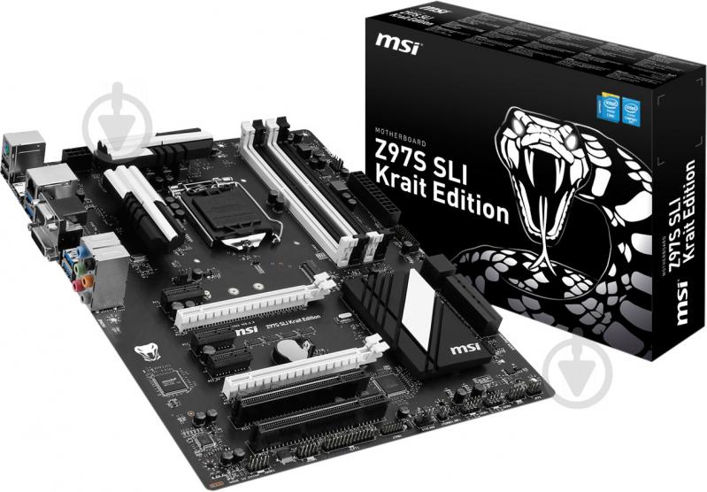 Материнская плата MSI Z97S SLI Krait Edition (Socket 1150, Intel Z97, ATX) - фото 5