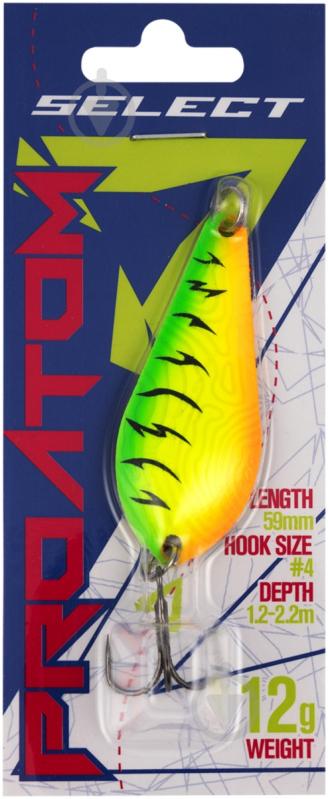 Блесна Select 12 г ProAtom 59 мм #10 - фото 2 Блесна Select 12 г ProAtom 59 мм #10 - фото 2