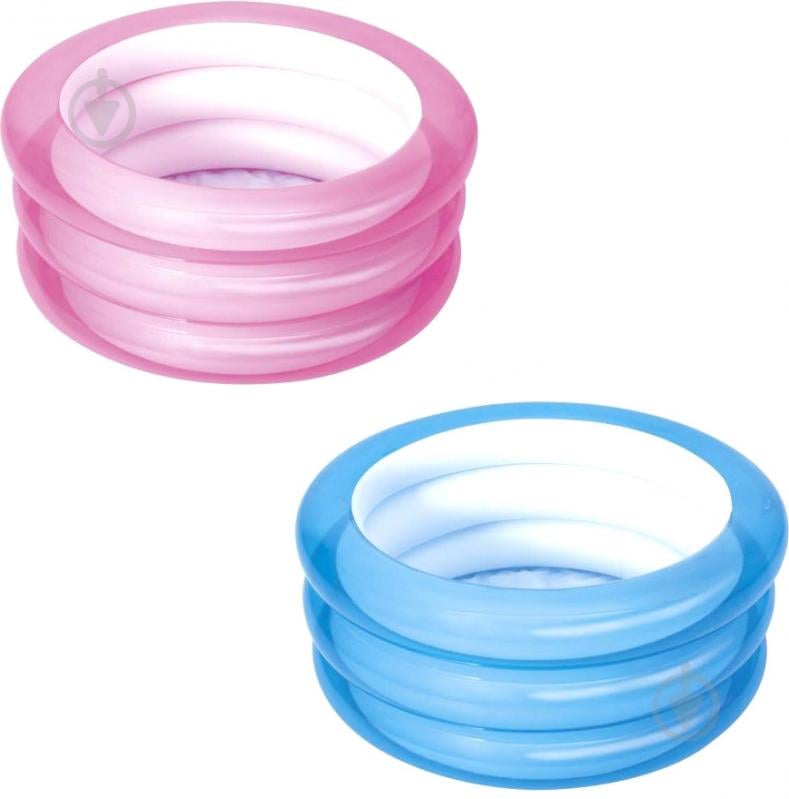 Бассейн надувной Bestway Kiddie Pool 70х30 см в ассортименте - фото 1