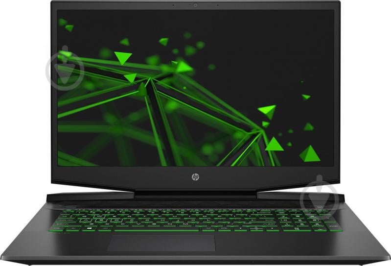 Ноутбук HP Pavilion Gaming 17-cd1057ur 17,3 (22R67EA) black - фото 1