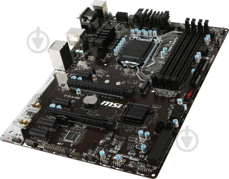 Материнська плата MSI Z170-A PRO (Socket 1151, Intel Z170, ATX) - фото 3