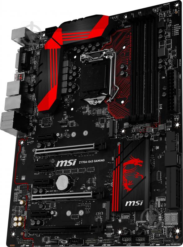 Материнська плата MSI Z170A-G45 GAMING (Socket 1151, Intel Z170, ATX) - фото 3