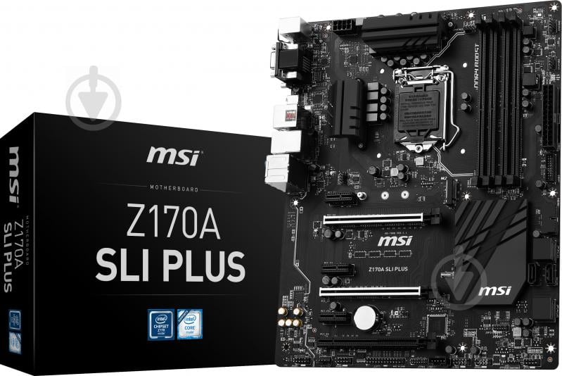 Материнская плата MSI Z170A SLI PLUS (Socket 1151, Intel Z170, ATX) - фото 6