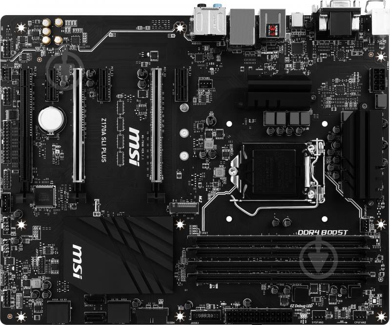 Материнская плата MSI Z170A SLI PLUS (Socket 1151, Intel Z170, ATX) - фото 1