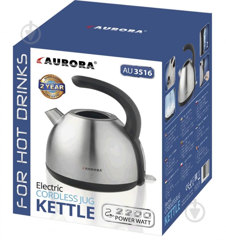Электрочайник Aurora AU 3516 - фото 2 Электрочайник Aurora AU 3516 - фото 2