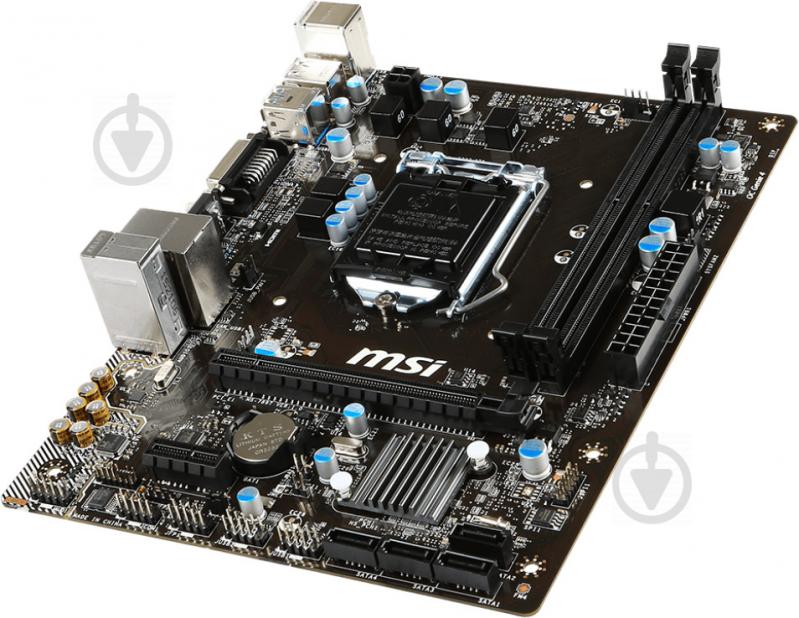 Материнська плата MSI H81M-P33 PLUS (Socket 1150, Intel H81, mirco ATX) - фото 3