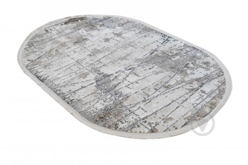 Ковер Karmen Carpet GALYA PLUS S3802A GREY/GREY 80x150 см O - фото 3