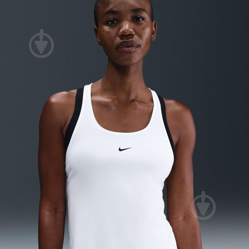 Майка Nike W NP DF TANK ELASTIKA IB9900-100 р.M белый - фото 10
