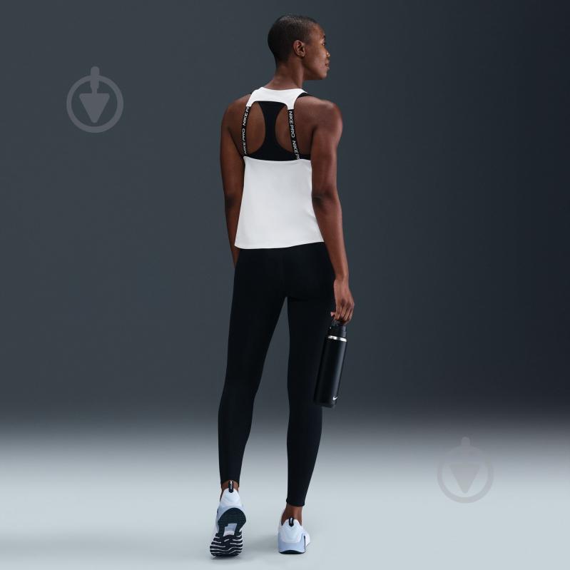 Майка Nike W NP DF TANK ELASTIKA IB9900-100 р.M белый - фото 7
