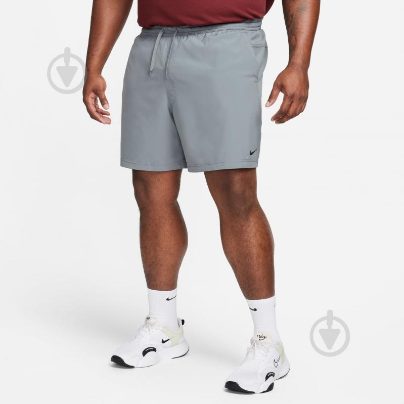 Шорти Nike M NK DF FORM 7IN UL SHORT DV9857-084 р. L сірий - фото 8