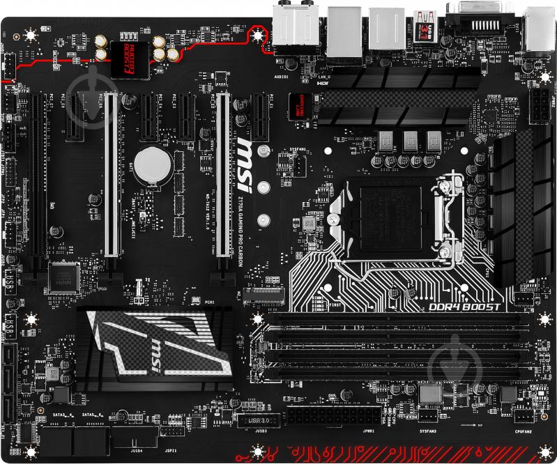 Материнська плата MSI Z170A GAMING PRO CARBON (Socket 1151, Intel Z170, ATX) - фото 1