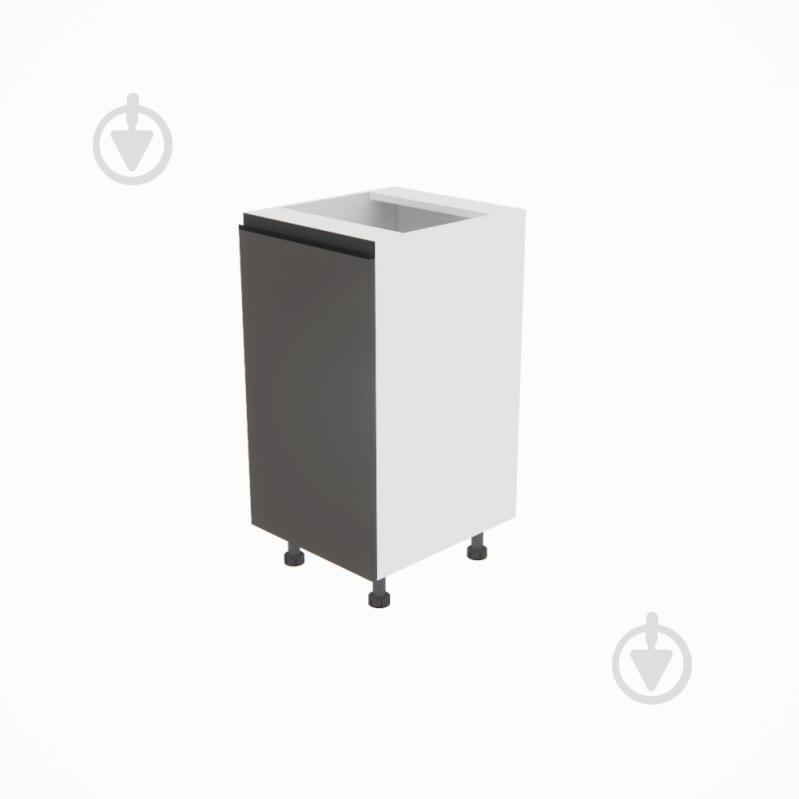 Тумба нижня Софі (Н 40 права) графіт сірий/білий Світ Меблів - фото 1 Тумба нижня Софі (Н 40 права) графіт сірий/білий Світ Меблів - фото 1