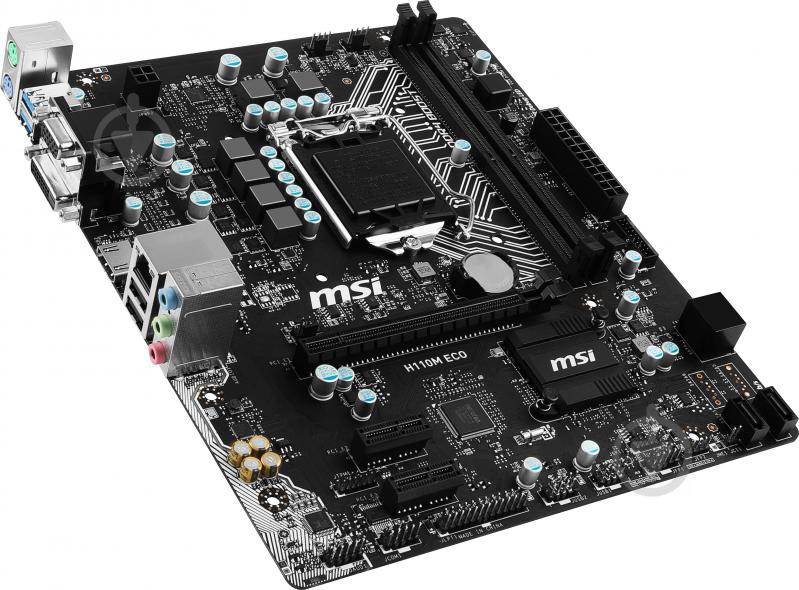 Материнская плата MSI  H110M ECO - фото 2