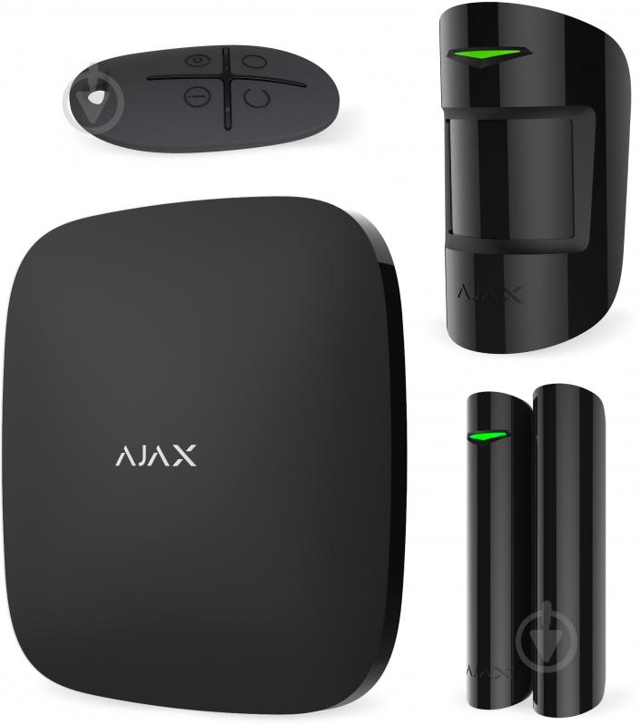 Комплект охранной сигнализации Ajax StarterKit black - фото 1