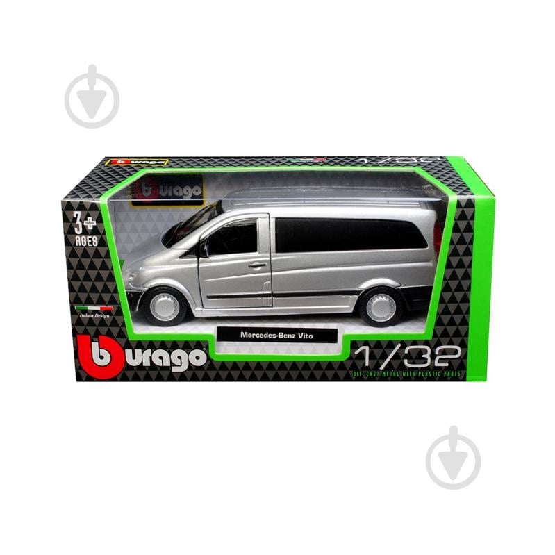 Автомодель Bburago 1:32 Mercedes Benz Vito 18-43028 - фото 8