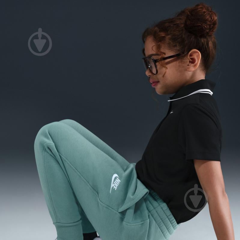 Брюки Nike G NSW CLUB FLC HR FTD PNT LBR FD2921-017 р. L зеленый - фото 11