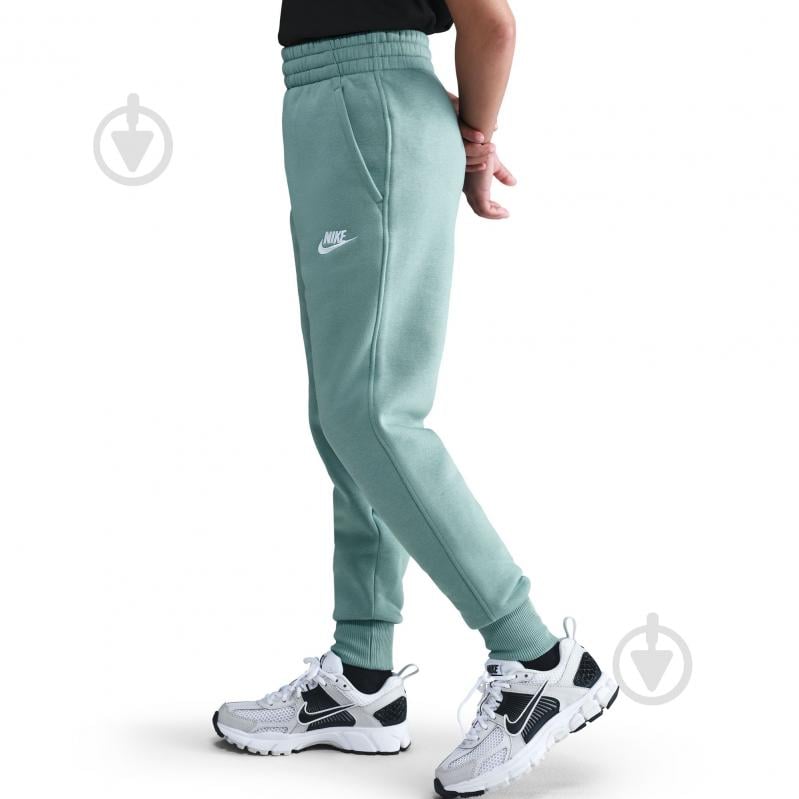 Брюки Nike G NSW CLUB FLC HR FTD PNT LBR FD2921-017 р. L зеленый - фото 5