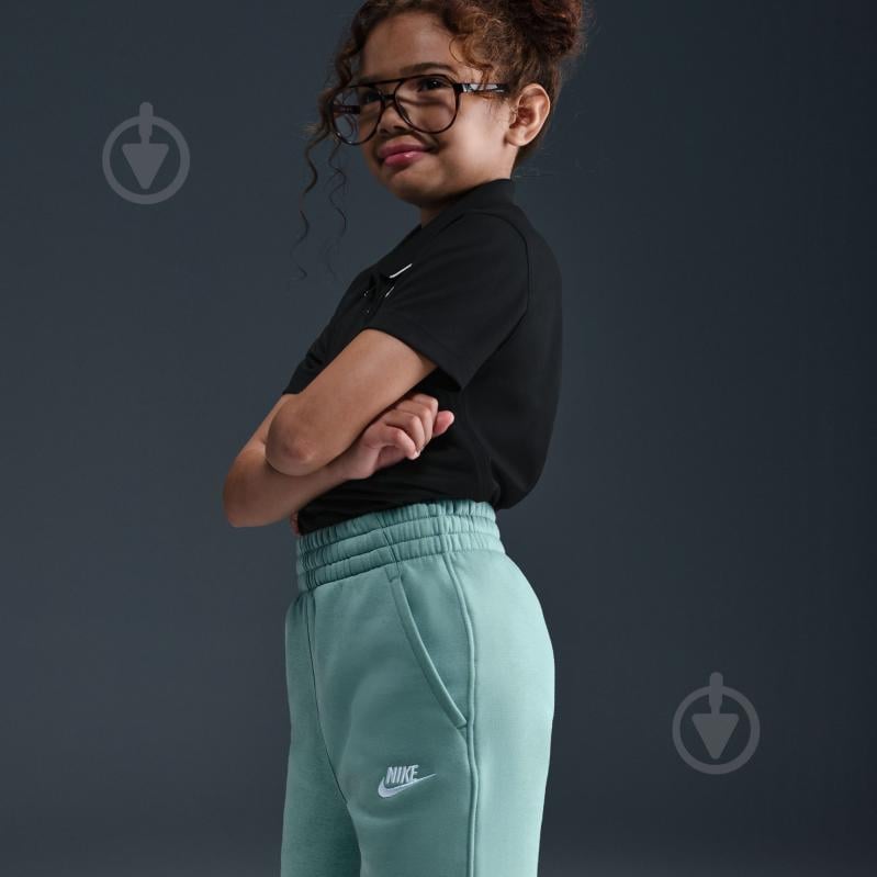 Брюки Nike G NSW CLUB FLC HR FTD PNT LBR FD2921-017 р. L зеленый - фото 9