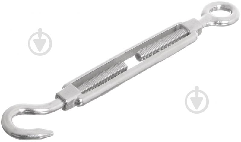 Талреп крюк-кольцо 5x70 мм нержавеющая сталь - фото 1 Талреп крюк-кольцо 5x70 мм нержавеющая сталь - фото 1