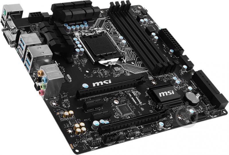 Материнская плата MSI H170M-A PRO (Socket 1151, Intel H170, mirco ATX) - фото 2