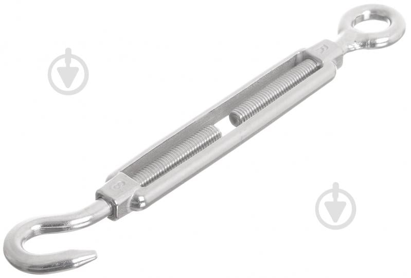 Талреп гак-кільце 8x110 мм нержавіюча сталь - фото 1