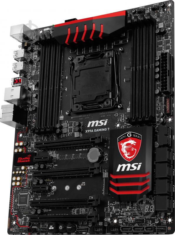 Материнская плата MSI X99A GAMING 7 (Socket 2011-3, Intel X99, ATX) - фото 3