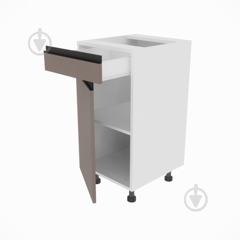 Тумба нижня Софі (Н 40 ДШ права) глиняний сірий/білий Світ Меблів - фото 2 Тумба нижня Софі (Н 40 ДШ права) глиняний сірий/білий Світ Меблів - фото 2