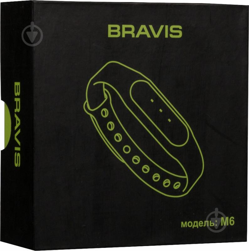 Фітнес-браслет Bravis M6 black - фото 10