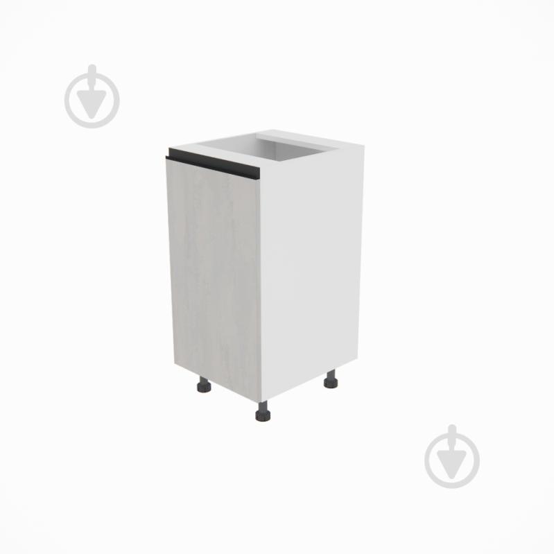 Тумба нижняя Софи (Н 40 правая) шелковый камень/белый Світ Меблів - фото 1 Тумба нижняя Софи (Н 40 правая) шелковый камень/белый Світ Меблів - фото 1