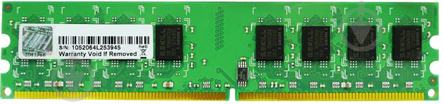 Оперативна пам'ять G.Skill DDR2 SDRAM 2 GB (1x2GB) 800 MHz (F2-6400CL5S-2GBNT) - фото 1