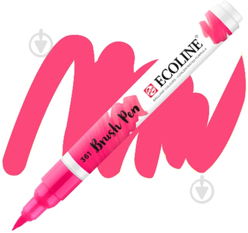 Маркер акварельный Ecoline Talens Brushpen 361 11503610 светло-розовый - фото 1 Маркер акварельный Ecoline Talens Brushpen 361 11503610 светло-розовый - фото 1