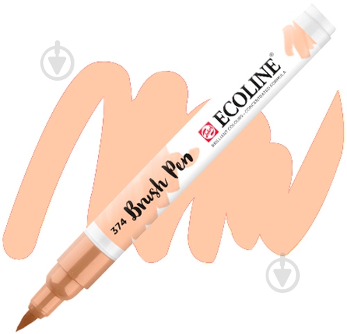 Маркер акварельний Ecoline Talens Brushpen 374 11503740 рожево-бежевий - фото 1 Маркер акварельний Ecoline Talens Brushpen 374 11503740 рожево-бежевий - фото 1