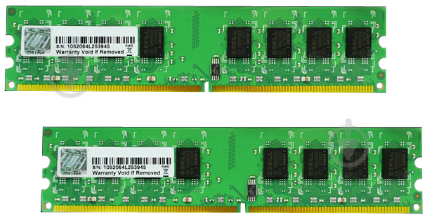 Оперативная память G.Skill DDR2 SDRAM 4 GB (2x2GB) 800 MHz (F2-6400CL5D-4GBNT) - фото 1