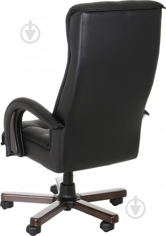 Кресло AMF Art Metal Furniture Роял Люкс орех Неаполь N-20 черный - фото 3