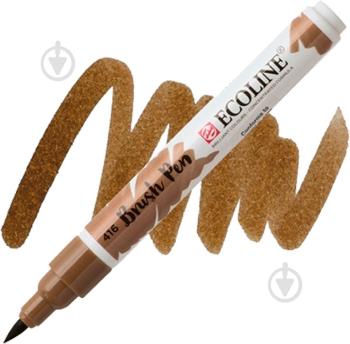 Маркер акварельный Ecoline Talens Brushpen 416 11504160 сепия - фото 1 Маркер акварельный Ecoline Talens Brushpen 416 11504160 сепия - фото 1