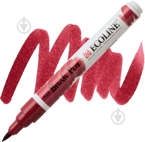 Маркер акварельный Ecoline Talens Brushpen 422 11504220 красно-коричневый - фото 1 Маркер акварельный Ecoline Talens Brushpen 422 11504220 красно-коричневый - фото 1