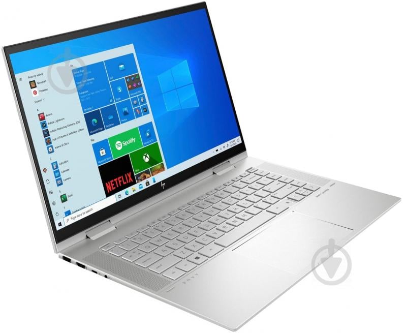 Ноутбук HP Envy x360 15-es0005ua 15,6 (423K6EA) silver - фото 1