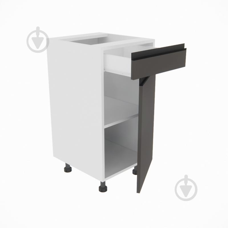 Тумба нижня Софі (Н 40 ДШ ліва) графіт сірий/білий Світ Меблів - фото 2 Тумба нижня Софі (Н 40 ДШ ліва) графіт сірий/білий Світ Меблів - фото 2