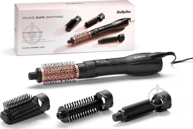 Фен-щітка BaByliss Smooth Finish AS122E - фото 3