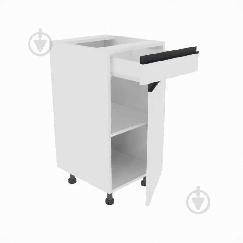 Тумба нижняя Софи (Н 40 ДШ левая) белый/белый Світ Меблів - фото 2 Тумба нижняя Софи (Н 40 ДШ левая) белый/белый Світ Меблів - фото 2