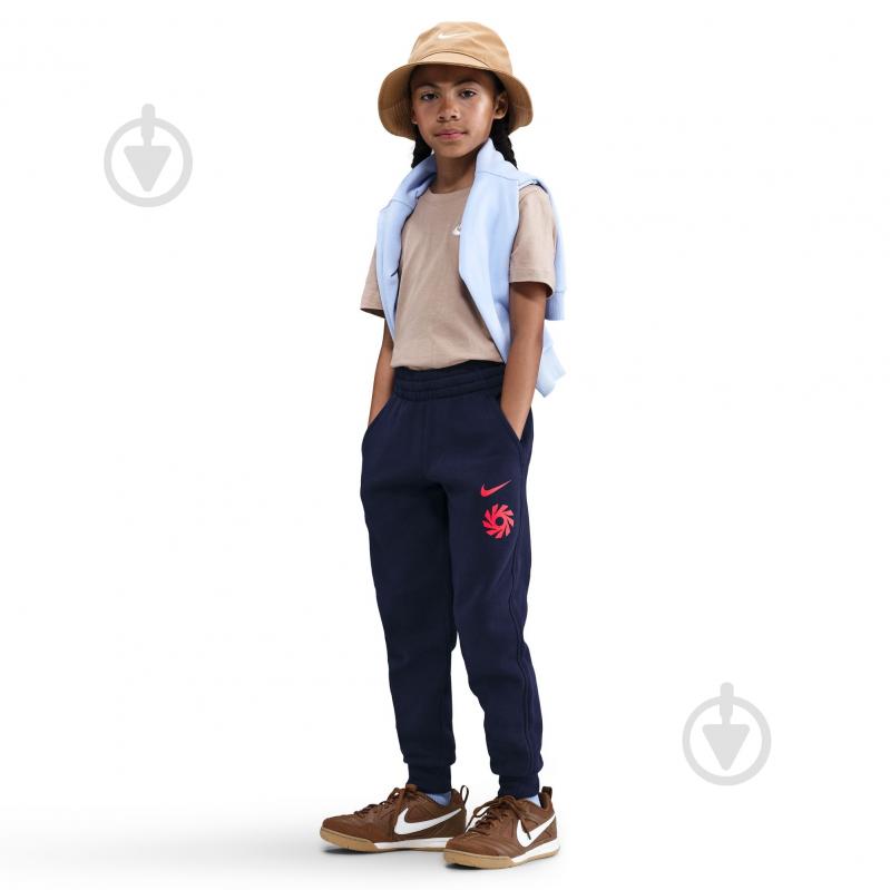 Брюки Nike EH K NK CLUB FLC JGGR -PD HV0211-498 р. S голубой - фото 2 Брюки Nike EH K NK CLUB FLC JGGR -PD HV0211-498 р. S голубой - фото 2